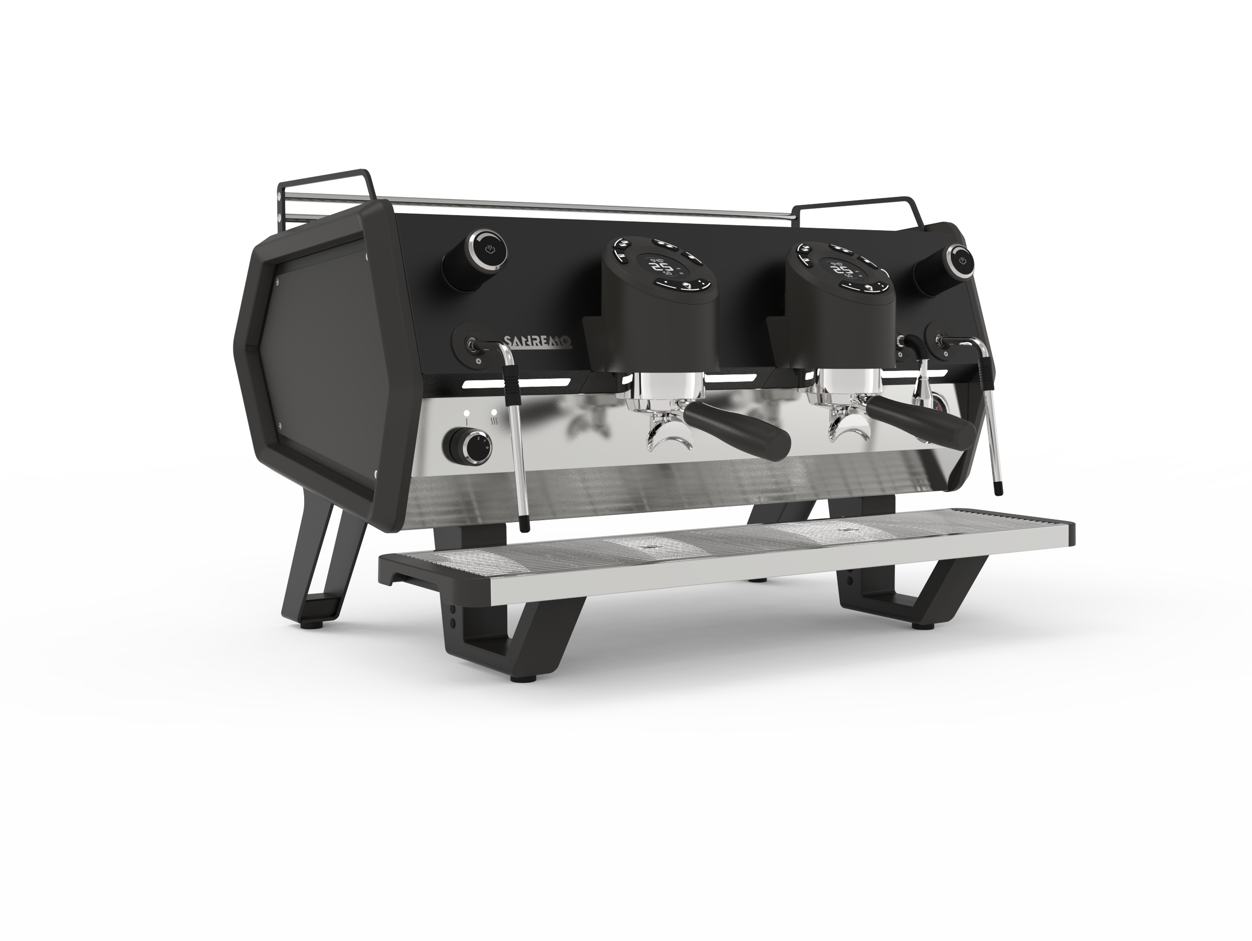 Sanremo D8 Pro 2 Group Commercial Espresso Machine - Total Black
