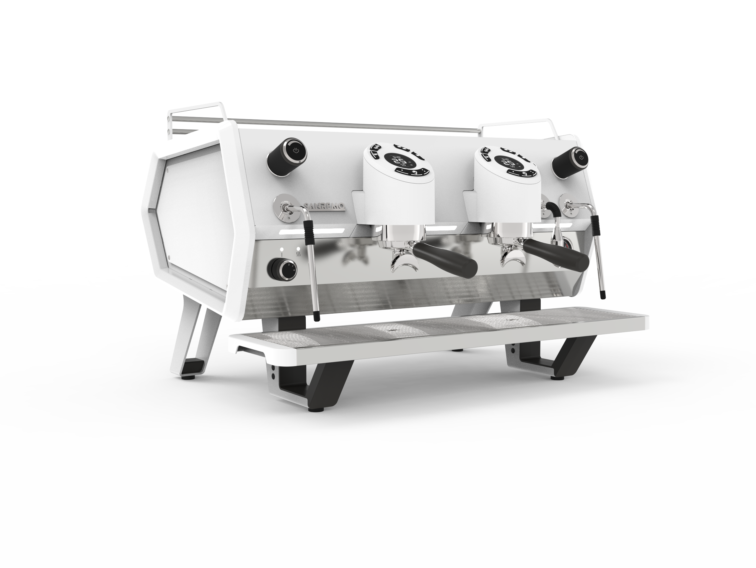 Sanremo D8 Pro 2 Group Commercial Espresso Machine - Total White