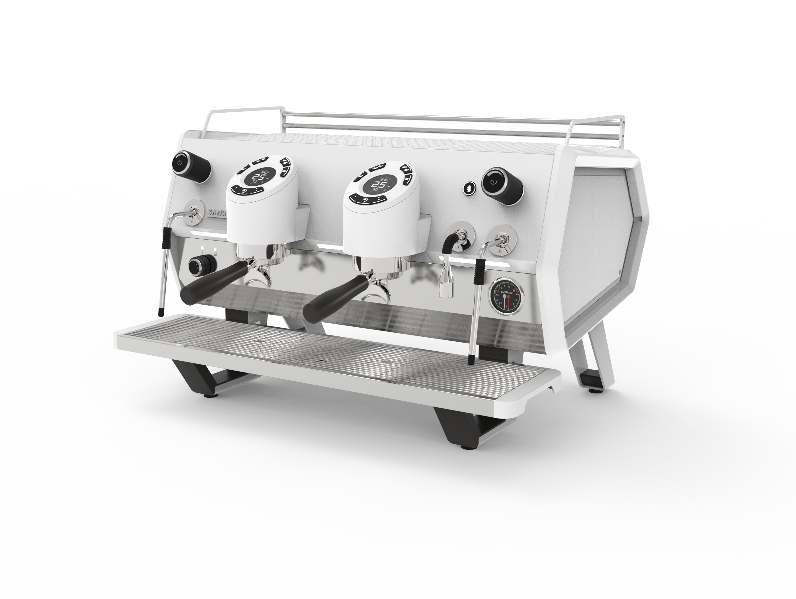 Sanremo D8 Pro 2 Group Commercial Espresso Machine - Total White