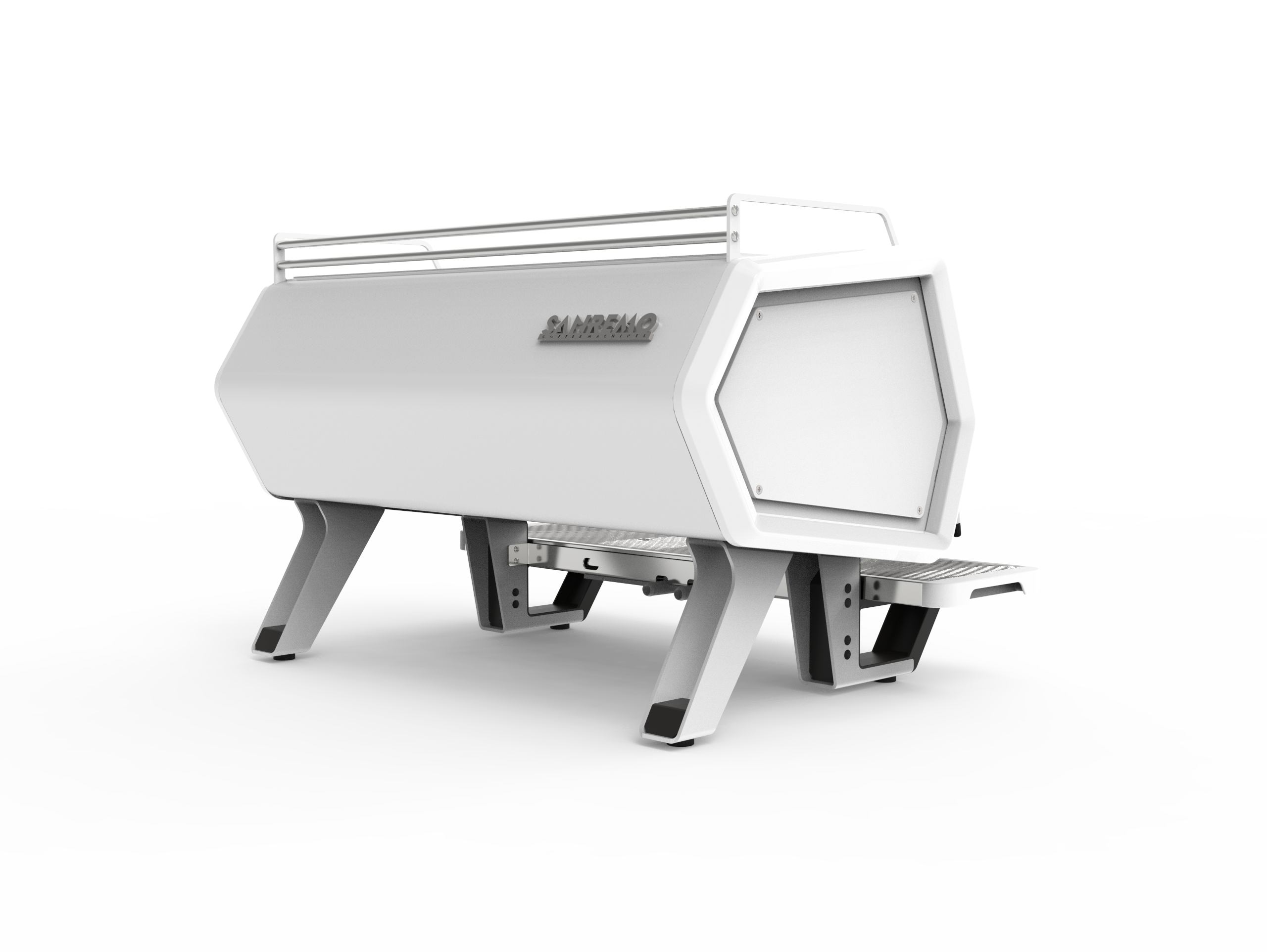 Sanremo D8 Pro 2 Group Commercial Espresso Machine - Total White