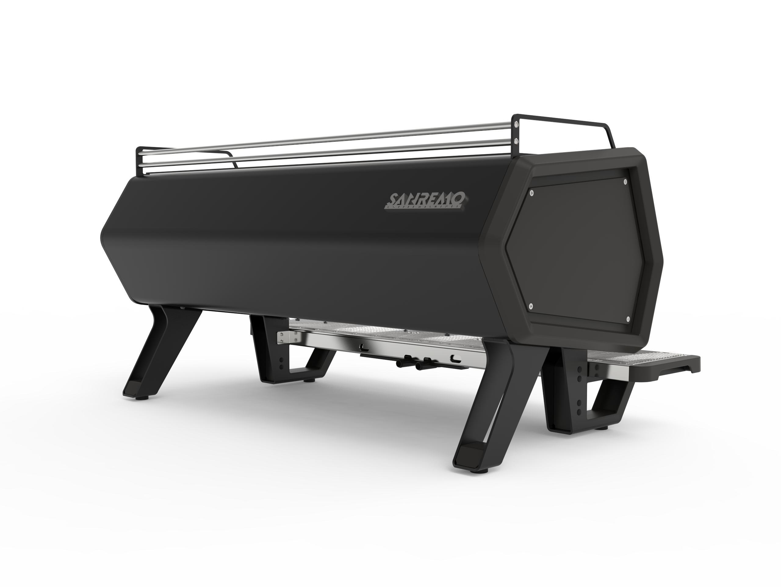 Sanremo D8 Pro 3 Group Commercial Espresso Machine - Total Black